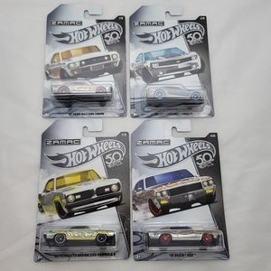 *Rare* 2018 Hot Wheels Zamac 50th Anniversary Wal-Mart Exclusive Set
